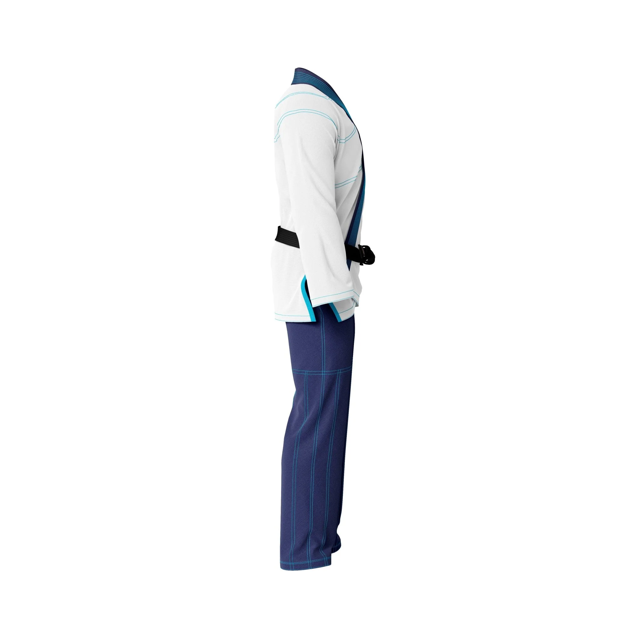 Sumpter Blue Brazilian Jiu Jitsu GI (BJJ GI) - Image 4