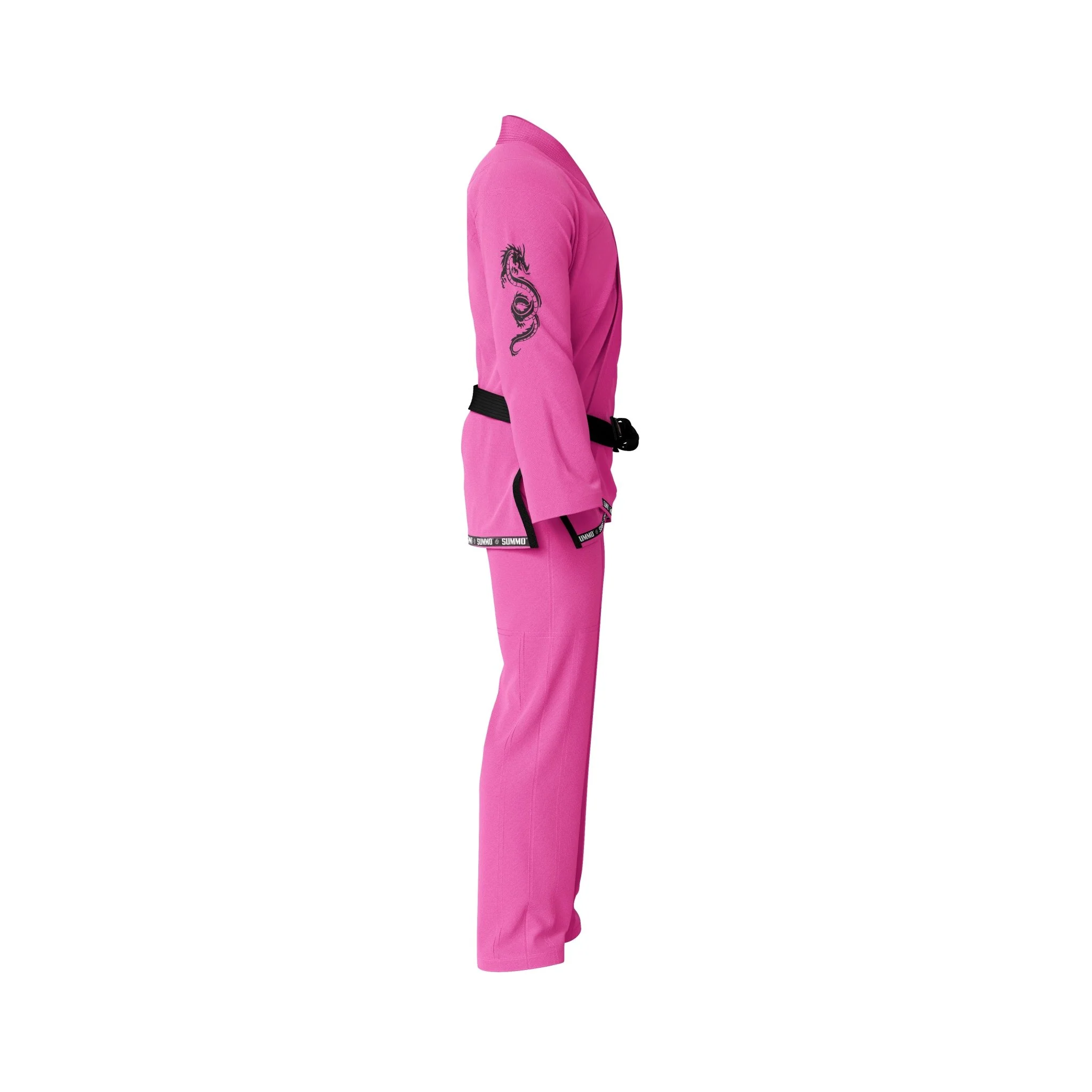 Pink Combatant Women's Brazilian Jiu Jitsu GI (BJJ GI) - Image 5