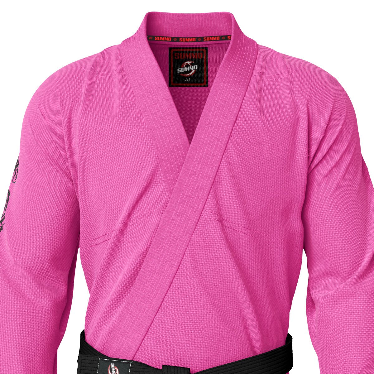 Pink Combatant Women's Brazilian Jiu Jitsu GI (BJJ GI) - Image 6