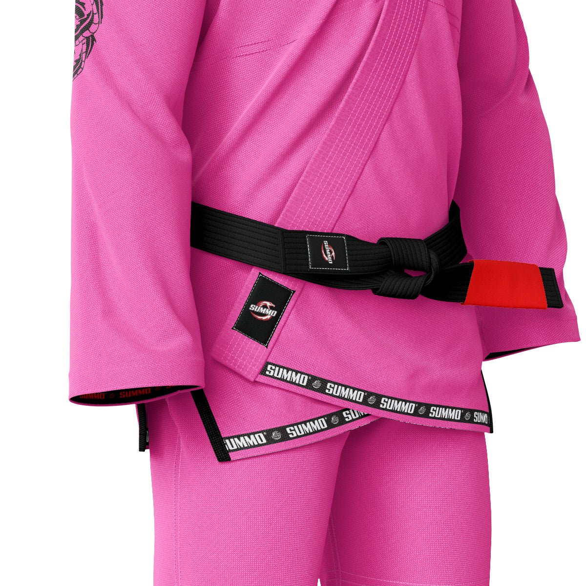 Pink Combatant Women's Brazilian Jiu Jitsu GI (BJJ GI) - Image 8