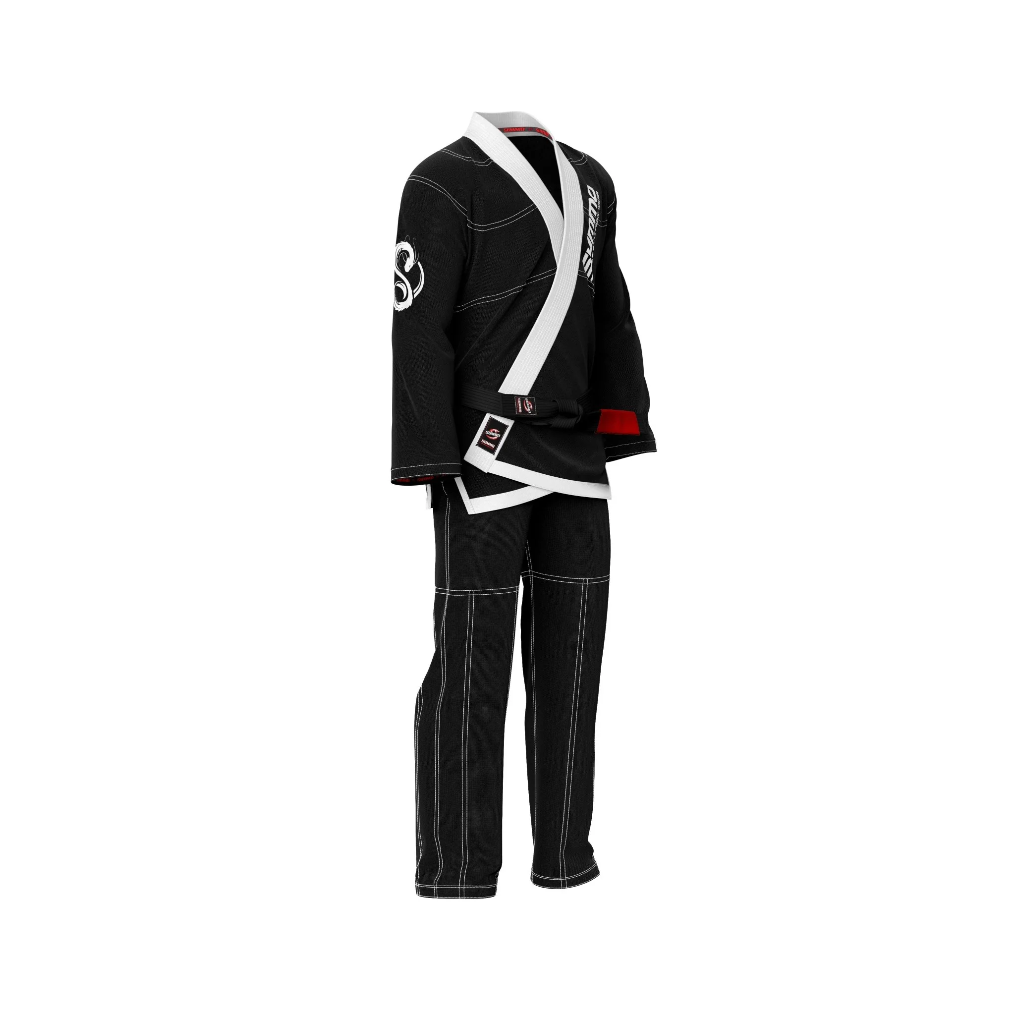 Corso Black Brazilian Jiu Jitsu GI (BJJ GI) - Image 5