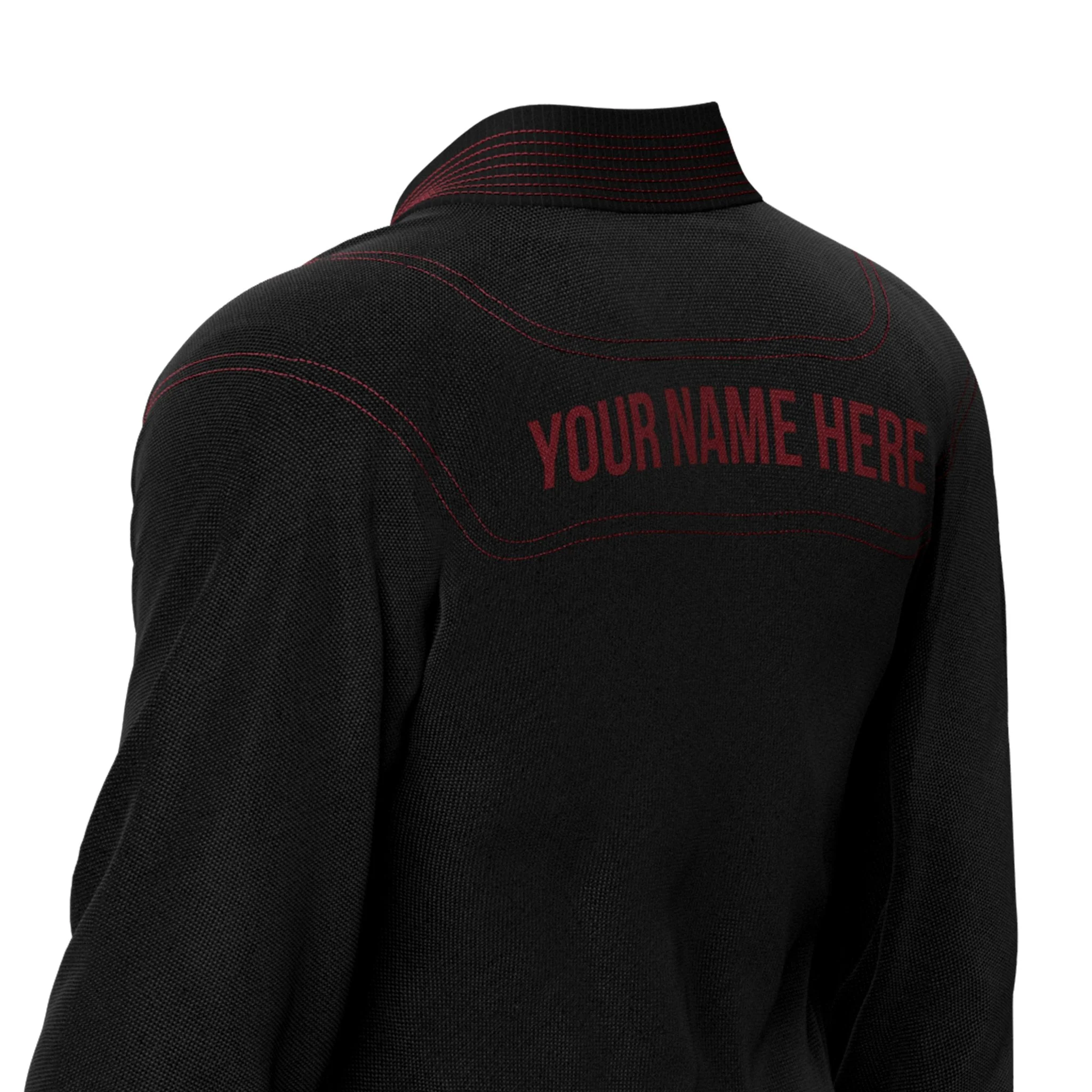 Custom Black Brazilian Jiu Jitsu Gi (BJJ GI) - Image 4