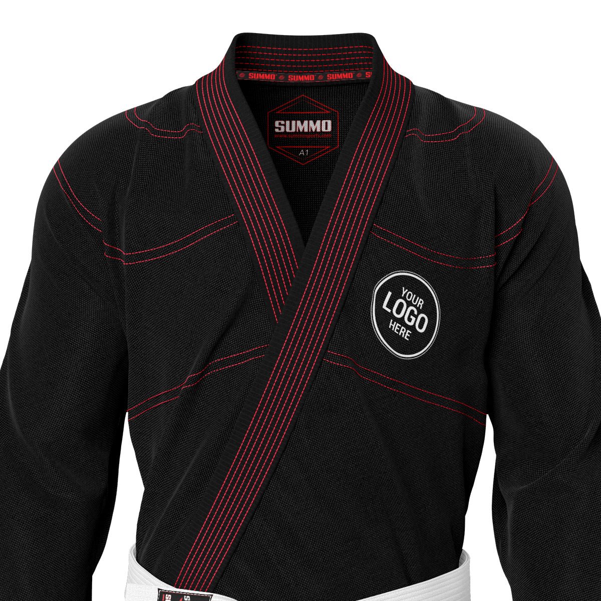 Custom Black Brazilian Jiu Jitsu Gi (BJJ GI) - Image 7