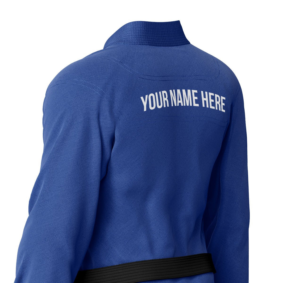 Custom Name/Logo Blue Brazilian Jiu Jitsu Gi (BJJ GI) - Image 4