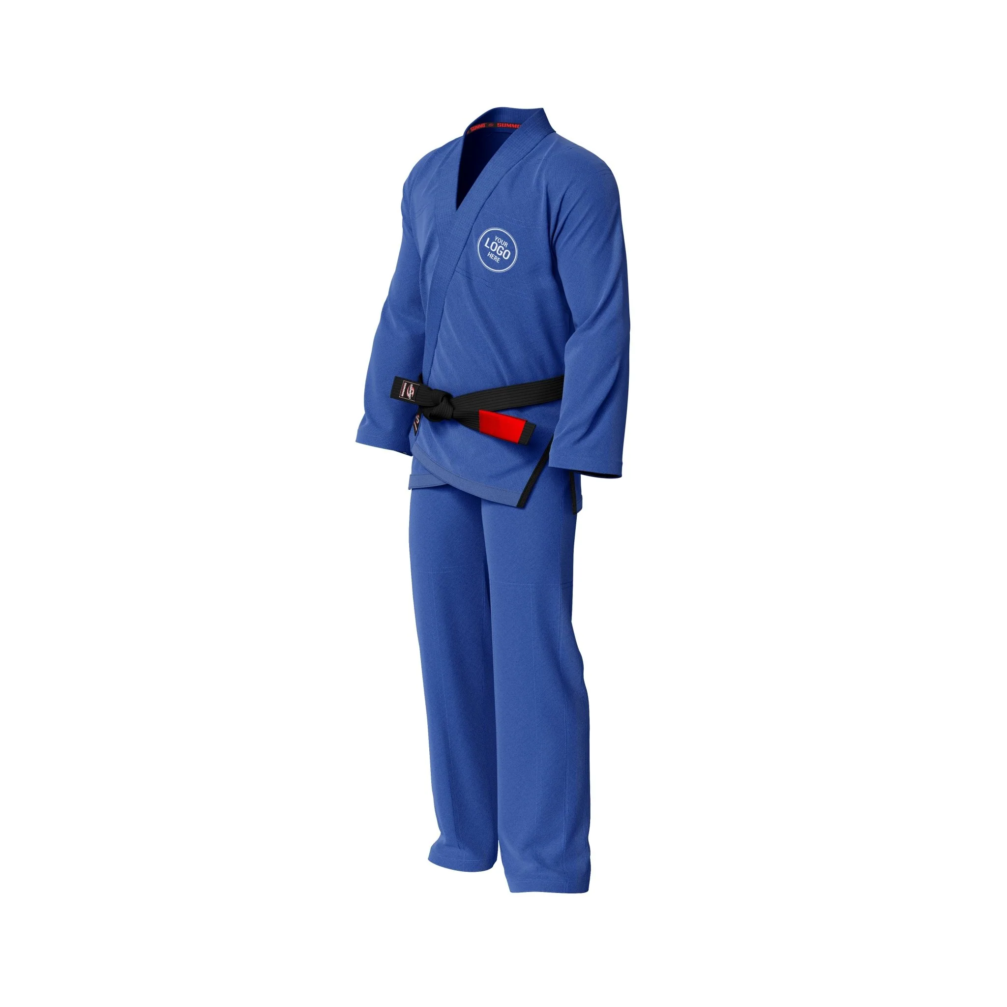 Custom Name/Logo Blue Brazilian Jiu Jitsu Gi (BJJ GI) - Image 5