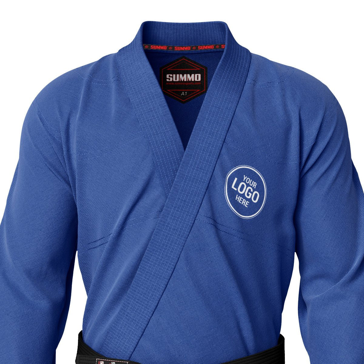 Custom Name/Logo Blue Brazilian Jiu Jitsu Gi (BJJ GI) - Image 7