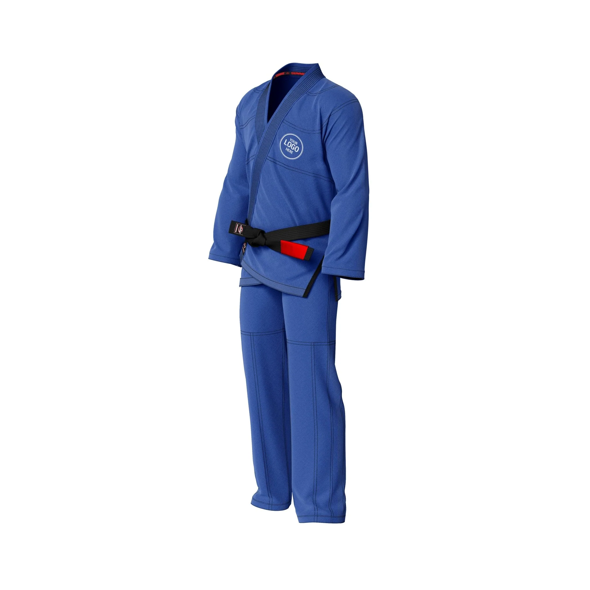 Custom Name/Logo Blue Brazilian Jiu Jitsu Gi (BJJ GI) - Image 5