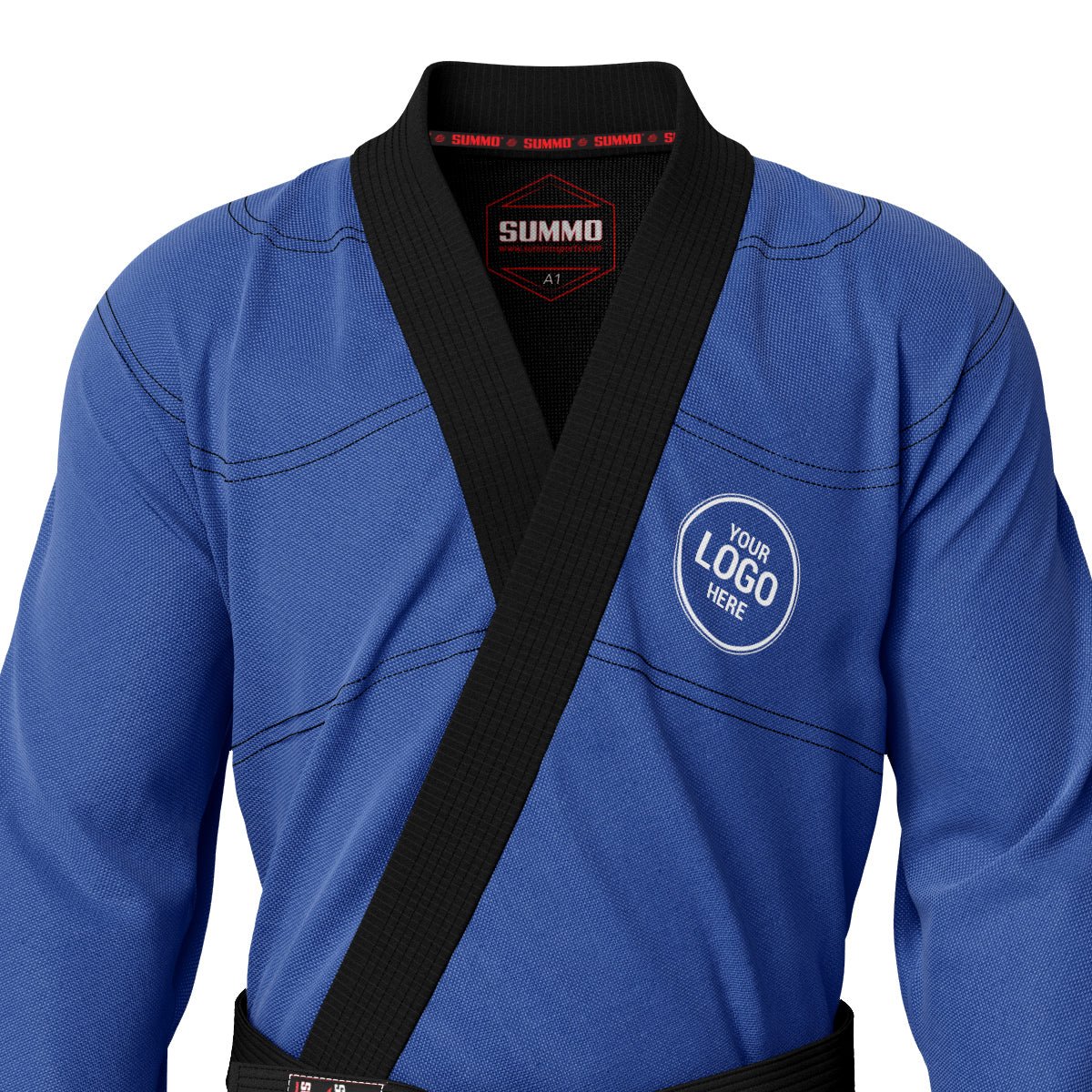 Premium Custom Blue Brazilian Jiu Jitsu Gi (BJJ GI) - Image 7