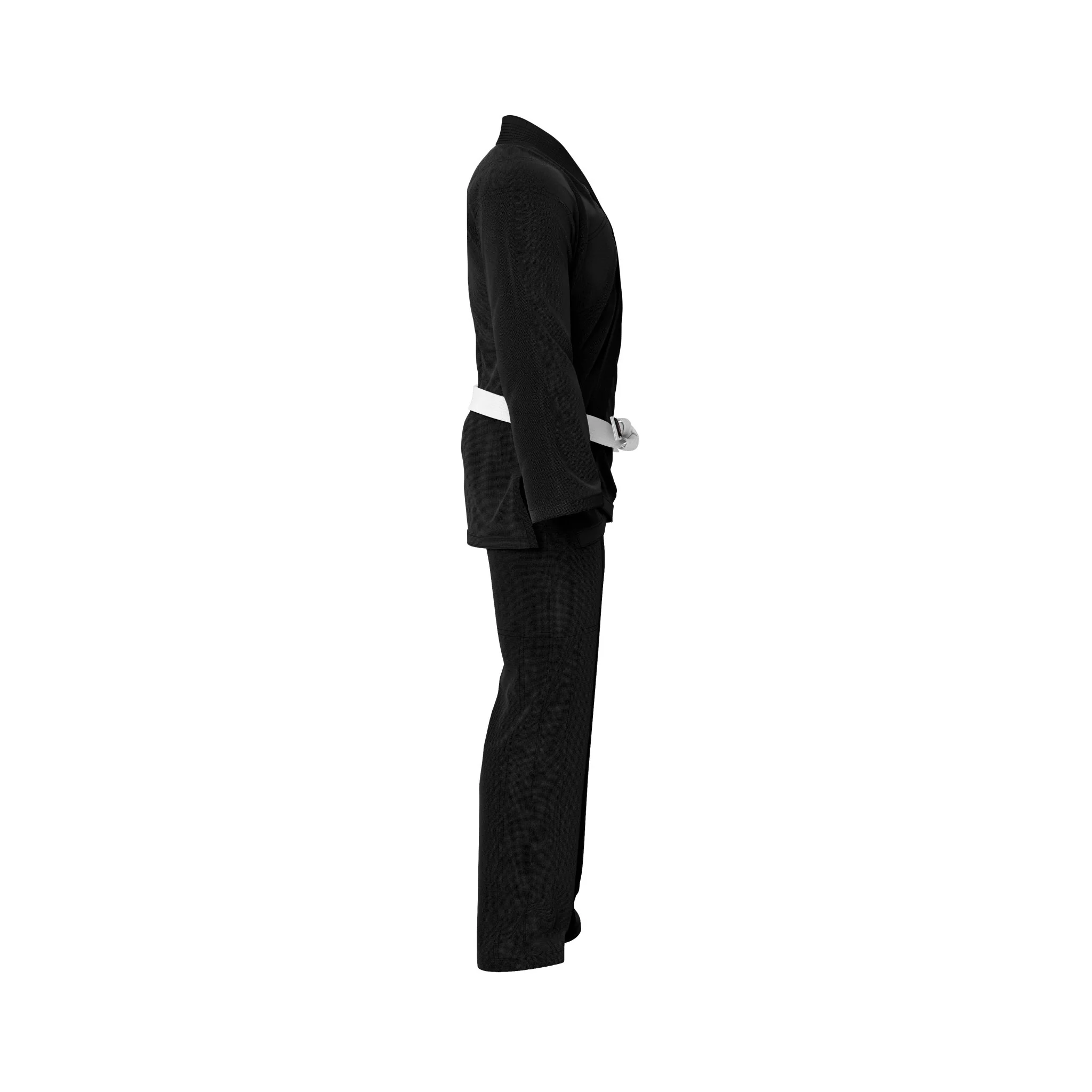 Summo Basic Black Brazilian Jiu Jitsu GI (BJJ GI) - Image 4