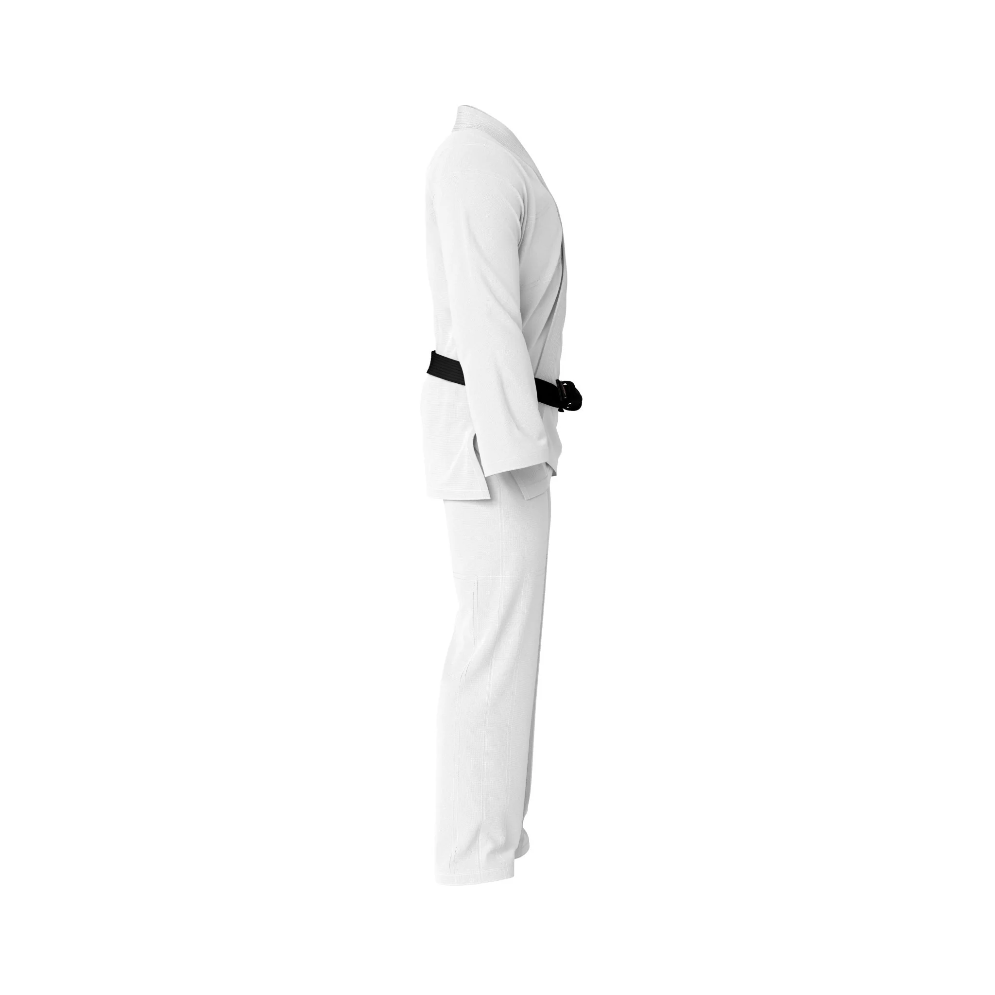 Summo Basic White Brazilian Jiu Jitsu GI (BJJ GI) - Image 4
