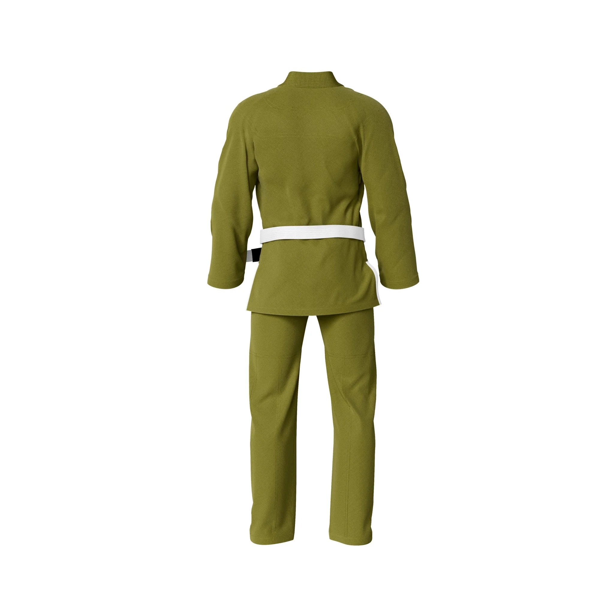 Summo Basic Olive Brazilian Jiu Jitsu GI (BJJ GI) - Image 5