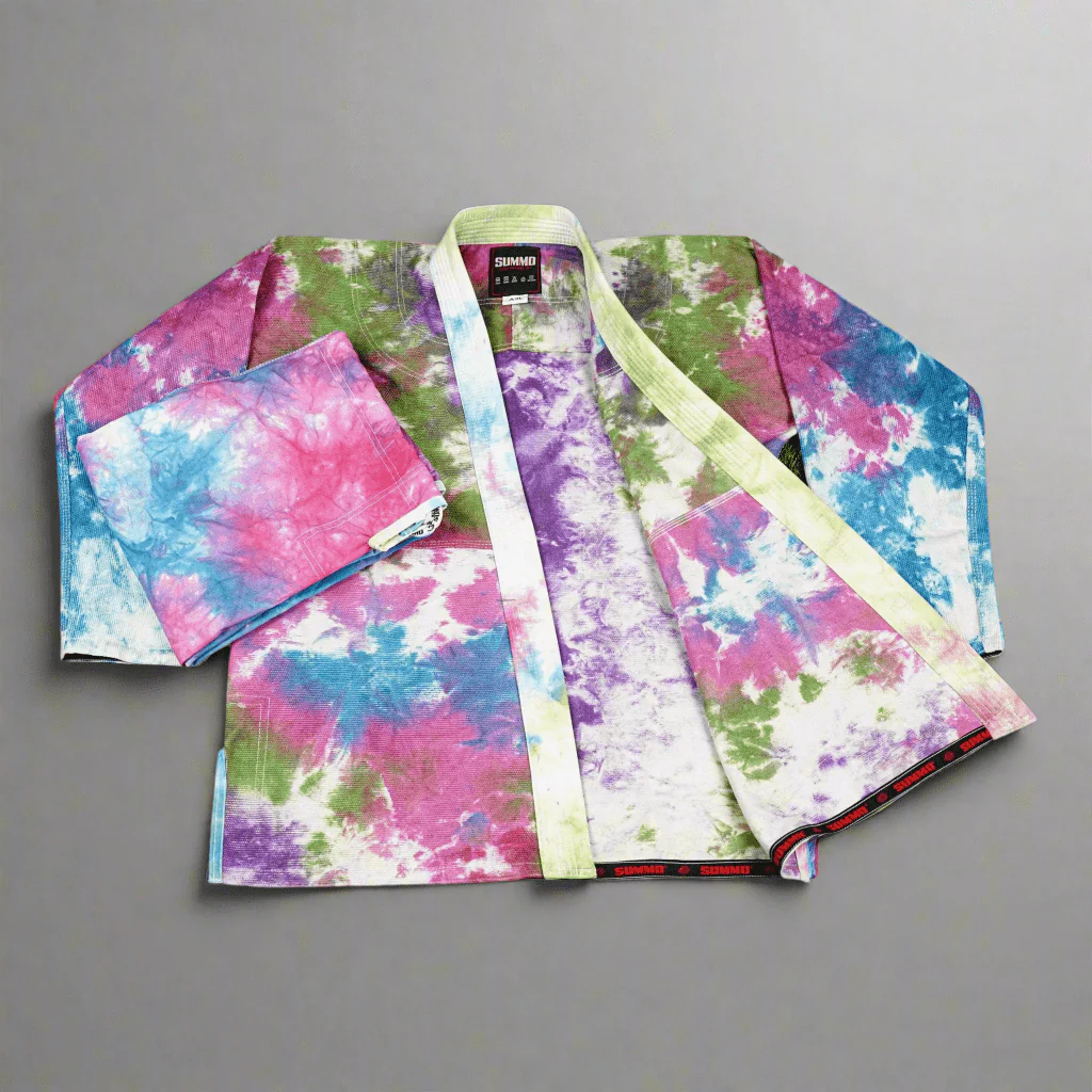 Limited Edition Hand-Dyed Tie-Dye Brazilian Jiu Jitsu GI (BJJ Uniform) - Image 3