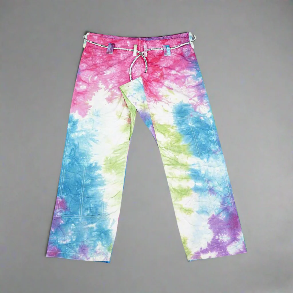 Limited Edition Hand-Dyed Tie-Dye Brazilian Jiu Jitsu GI (BJJ Uniform) - Image 6